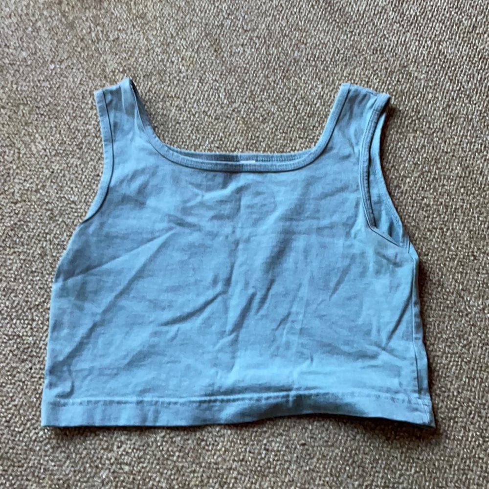 Real cropped tank